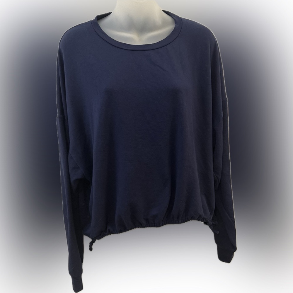 Fabletics Women's Navy Blue Top | Sz L